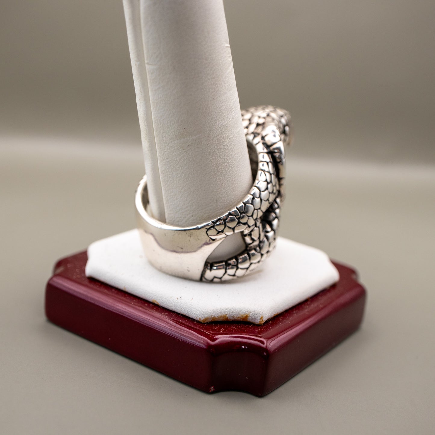 Sterling Silver Cobra Ring