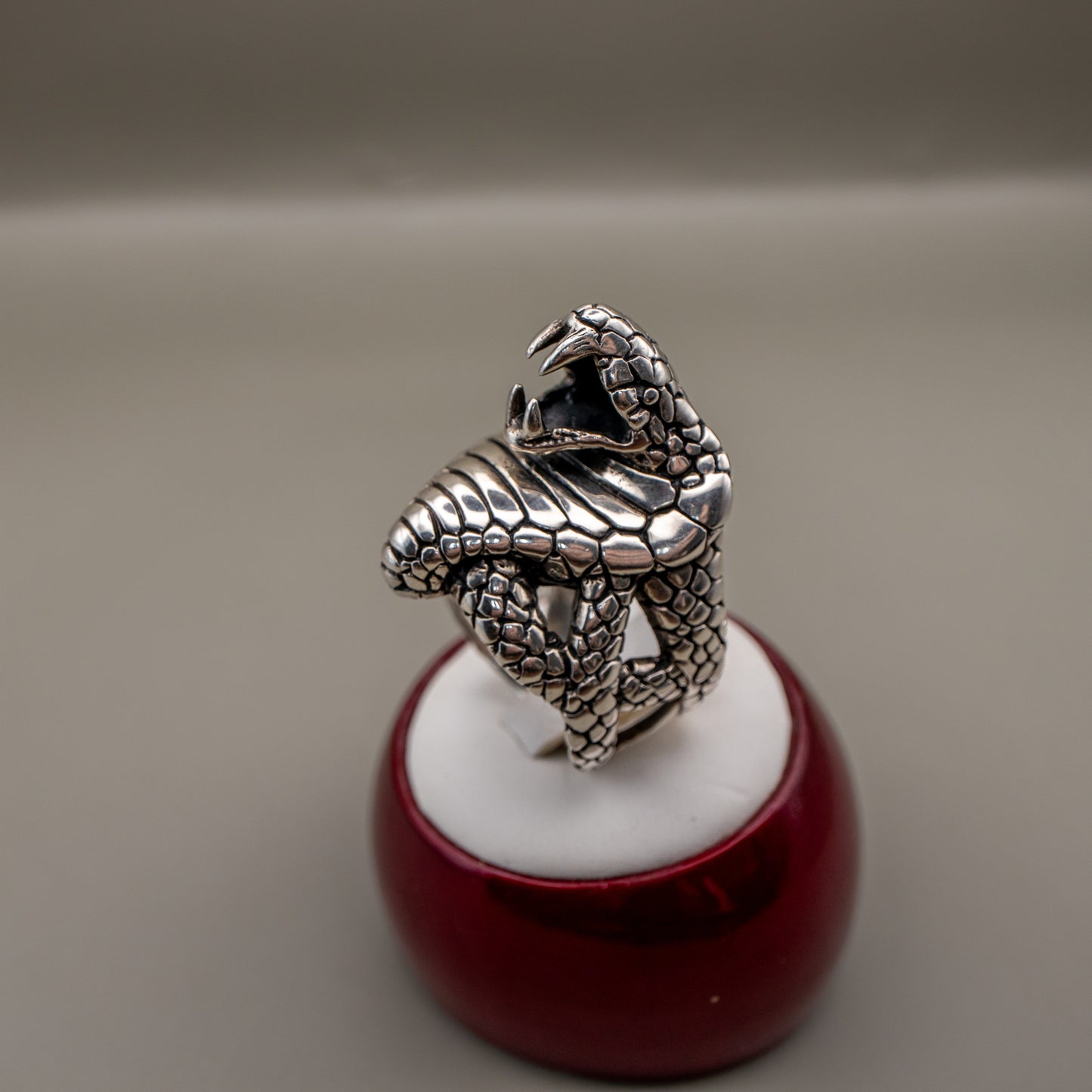 Sterling Silver Cobra Ring