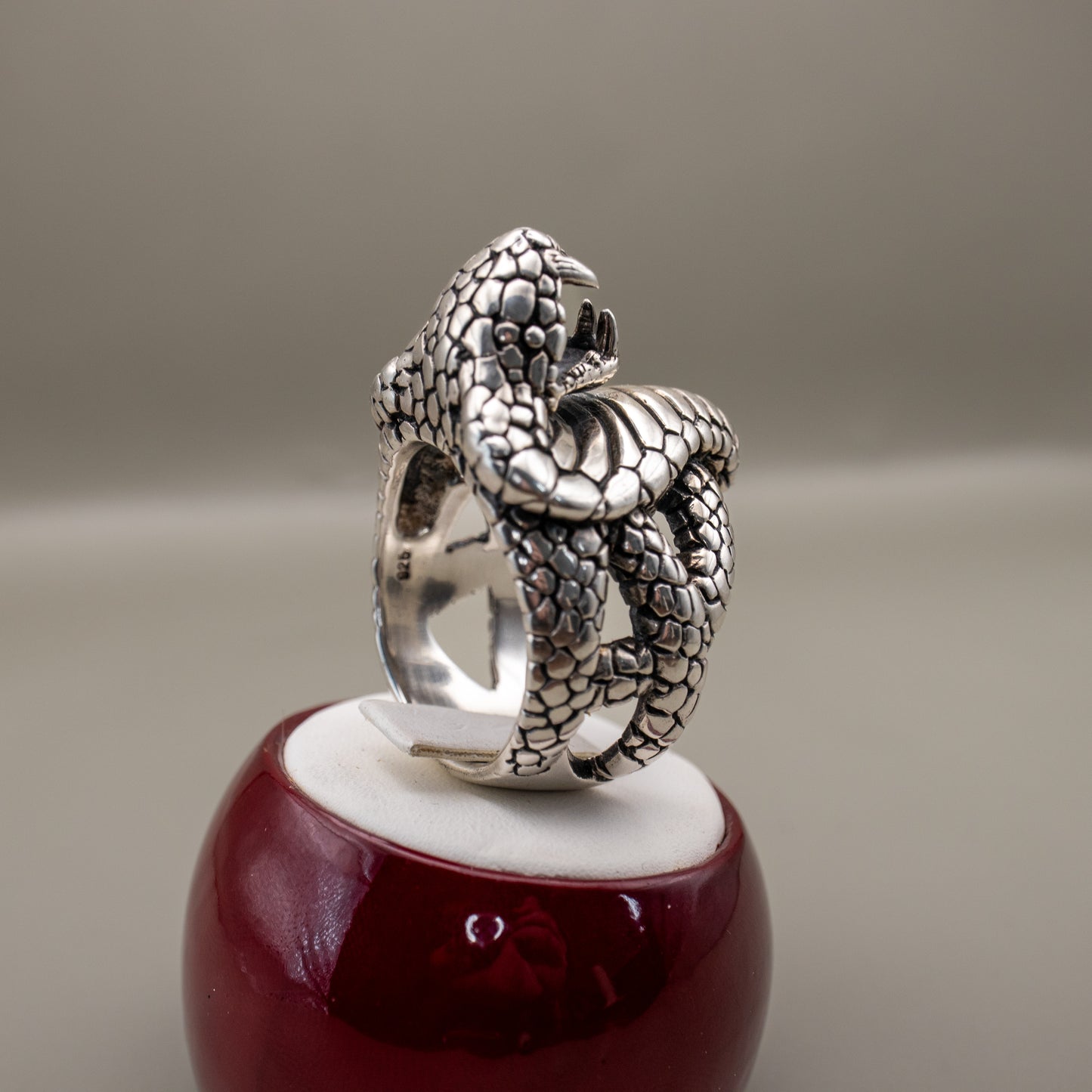 Sterling Silver Cobra Ring